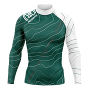 New Summer Men's Rashguard Long Sleeve Surfing Shirts Sunscreen Lycra Fabric Surf Sweatshirt UV Protection RightTrack Swimwear Elite Boutique