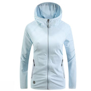 UPF50+ Summer UV Protection Hoodie Coat Unisex Breathable Ice Silk Outdoor Sports Couple's Beach Street Lightweight Skin Jacket Elite Boutique
