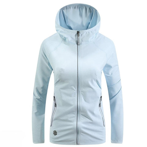 UPF50+ Summer UV Protection Hoodie Coat Unisex Breathable Ice Silk Outdoor Sports Couple's Beach Street Lightweight Skin Jacket Elite Boutique