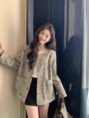 Women's Jackets High Quality Long Sleeve Female Coat Spring Autumn New Products Luxury Sale Cheap Lined Korean Style Casual Elite Boutique