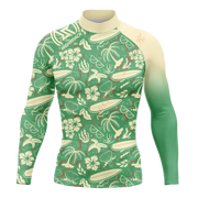 New Summer Men's Rashguard Long Sleeve Surfing Shirts Sunscreen Lycra Fabric Surf Sweatshirt UV Protection RightTrack Swimwear Elite Boutique